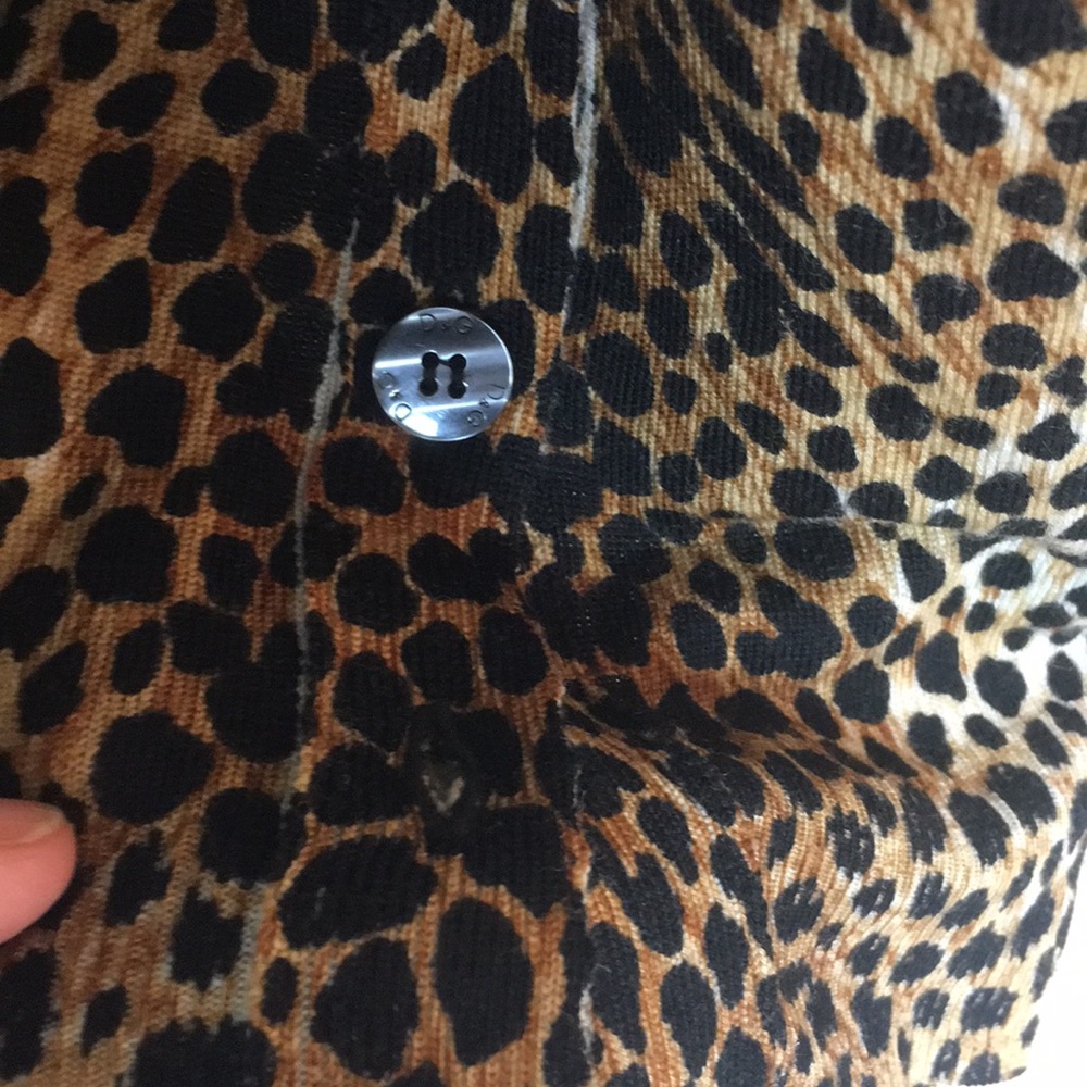 Dolce & Gabbana leopard Cardigan Size 40 - Picture 7 of 7